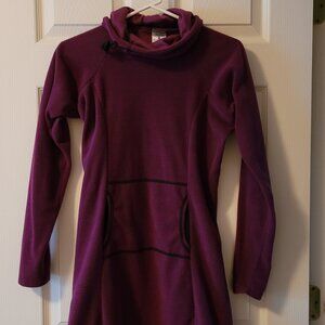 Melanzana Micro Grid Dress XS Plum